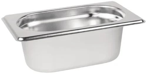 Stainless Steel 1/9 Gastronorm Container 0.6L – Pack of 6