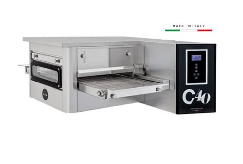 Prismafood Italian 16″ Electric Conveyor Pizza Oven With Stand C40
