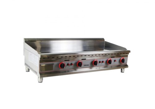 Infernus 1200mm Commercial Gas Griddle – Heavy Duty 15mm Chrome Plate