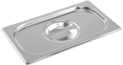 Stainless Steel 1/4 Gastronorm Container Lid – Pack of 6
