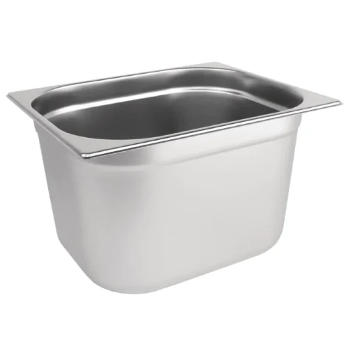 Stainless Steel 1/2 Gastronorm Container 12L – Pack of 6