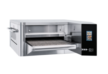 Prismafood Italian 20″ Electric Conveyor Pizza Oven With Stand C50
