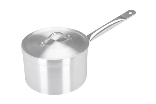 Aluminium Saucepan with Metal Handle 16cm/2L – Pack of 2