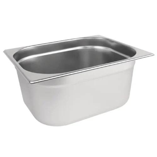 Stainless Steel 1/2 Gastronorm Container 9L – Pack of 6