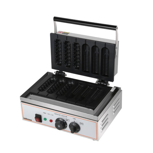 Infernus Commercial Corn & Hot Dog Waffle Maker